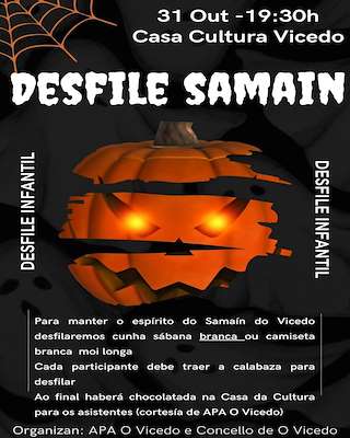 Samaín en O Vicedo