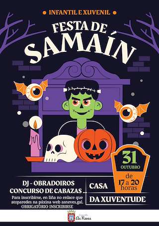Fechas, información, programa, cartel, imágenes, mapa y ubicación de Samaín (2025)  en  As Neves