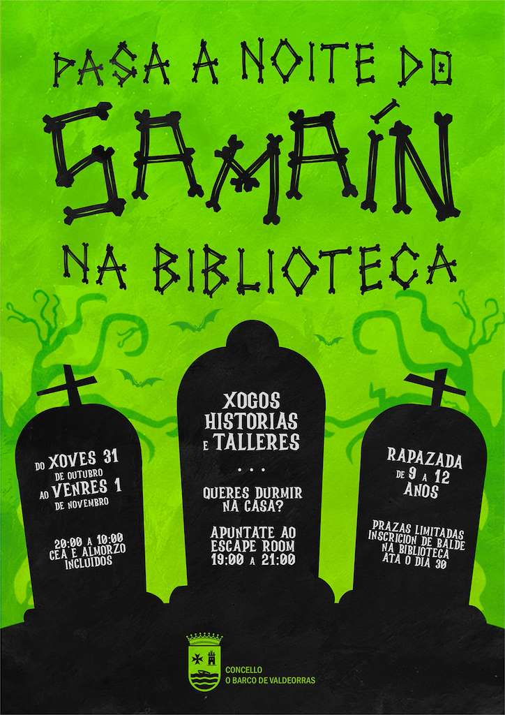 Samaín da Biblioteca en O Barco de Valdeorras
