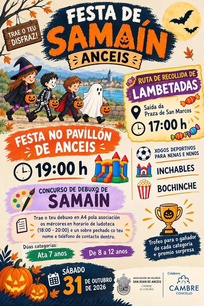 Samaín de Anceis (2026) en Cambre