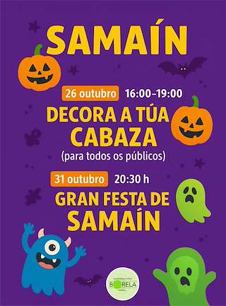 Fechas, información, programa, cartel, imágenes, mapa y ubicación de Samaín de Borela (2025)  en  Cerdedo-Cotobade