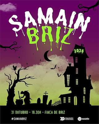 Fechas, información, programa, cartel, imágenes, mapa y ubicación de Samaín de Briz  (2025) en Marín