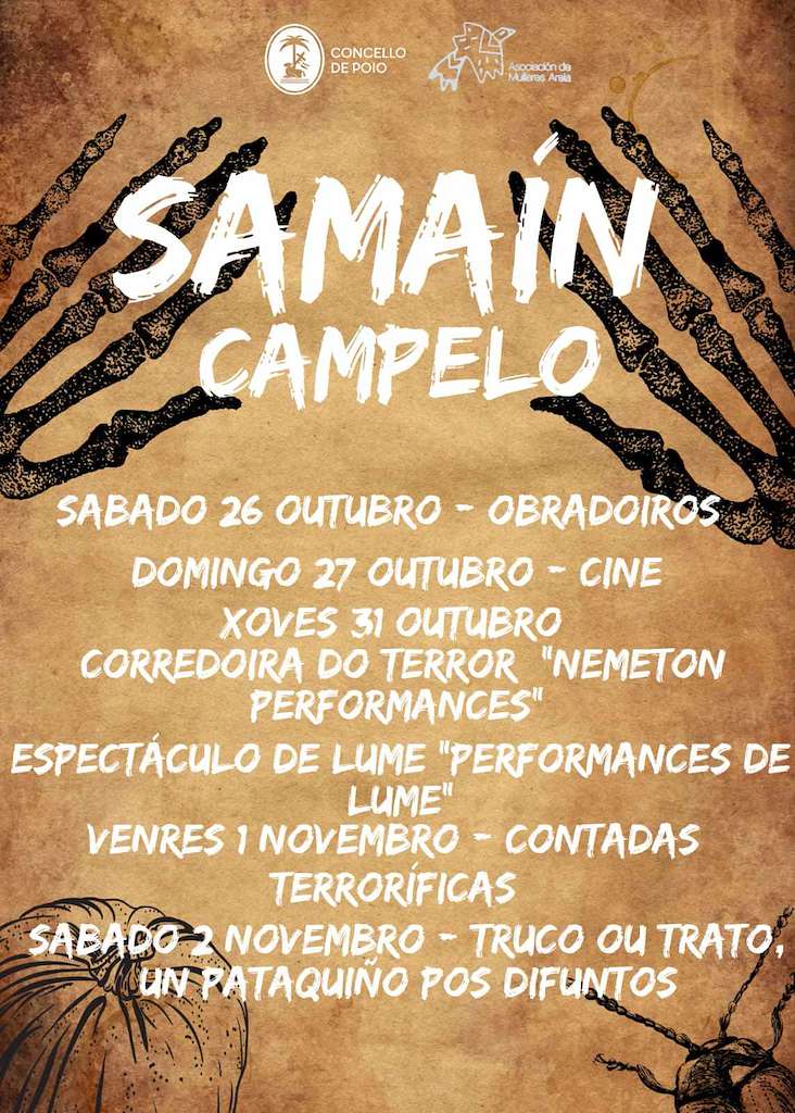 Samaín de Campelo  en Poio