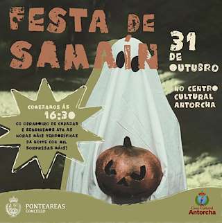 Fechas, información, programa, cartel, imágenes, mapa y ubicación de Samaín de Cristiñade (2026)  en  Ponteareas