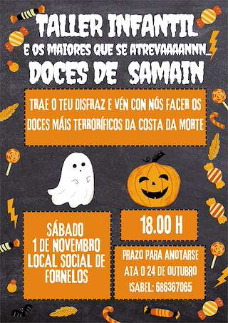 Fechas, información, programa, cartel, imágenes, mapa y ubicación de Samaín de Fornelos (2025)  en  Zas