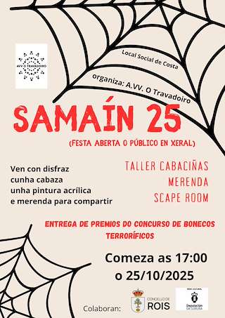 Fechas, información, programa, cartel, imágenes, mapa y ubicación de Samaín de Liñares (2025)  en  Rois