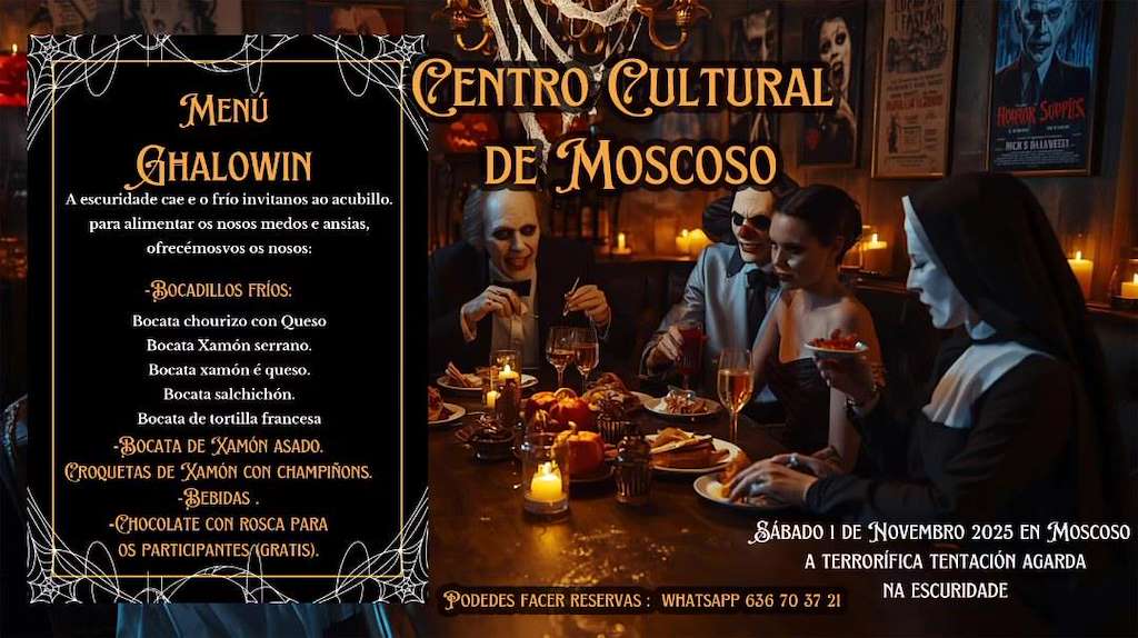 Samaín de Moscoso  en Pazos de Borbén