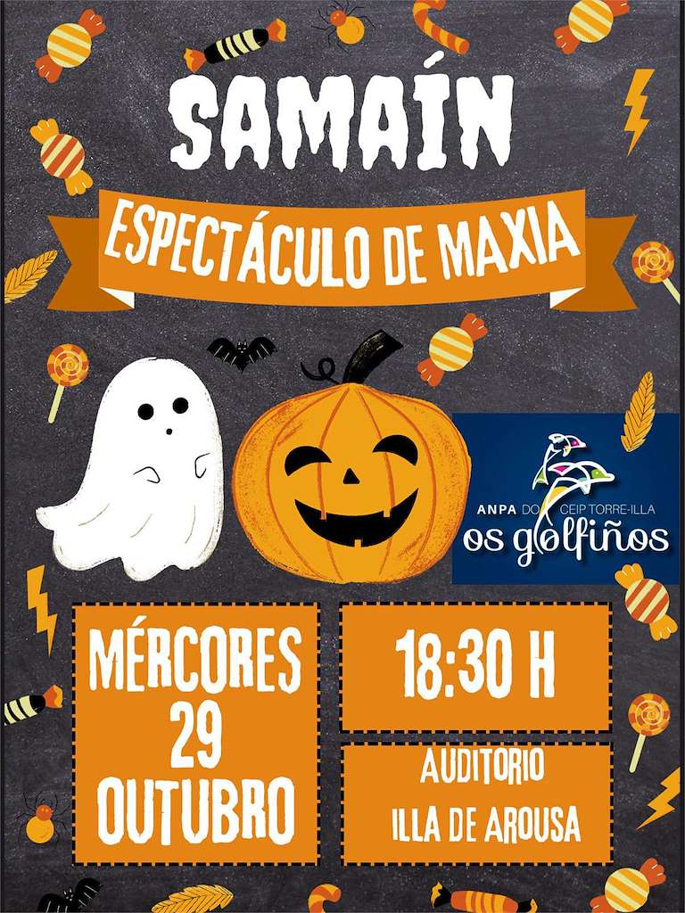 Samaín de Os Golfiños en A Illa de Arousa