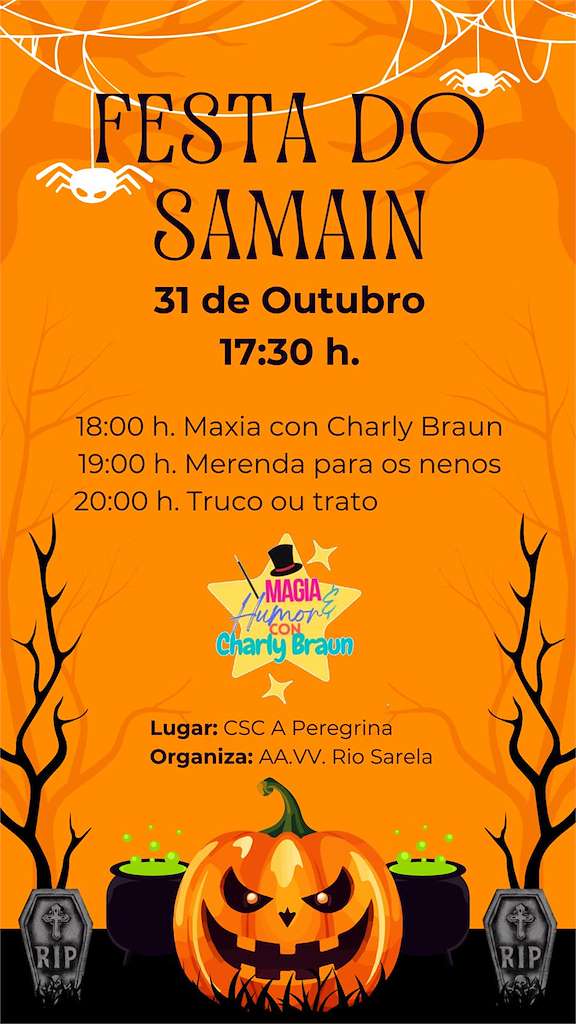 Samaín de Río Sarela en Santiago de Compostela