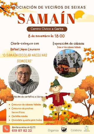 Fechas, información, programa, cartel, imágenes, mapa y ubicación de Samaín de Seixas (2025) en As Somozas
