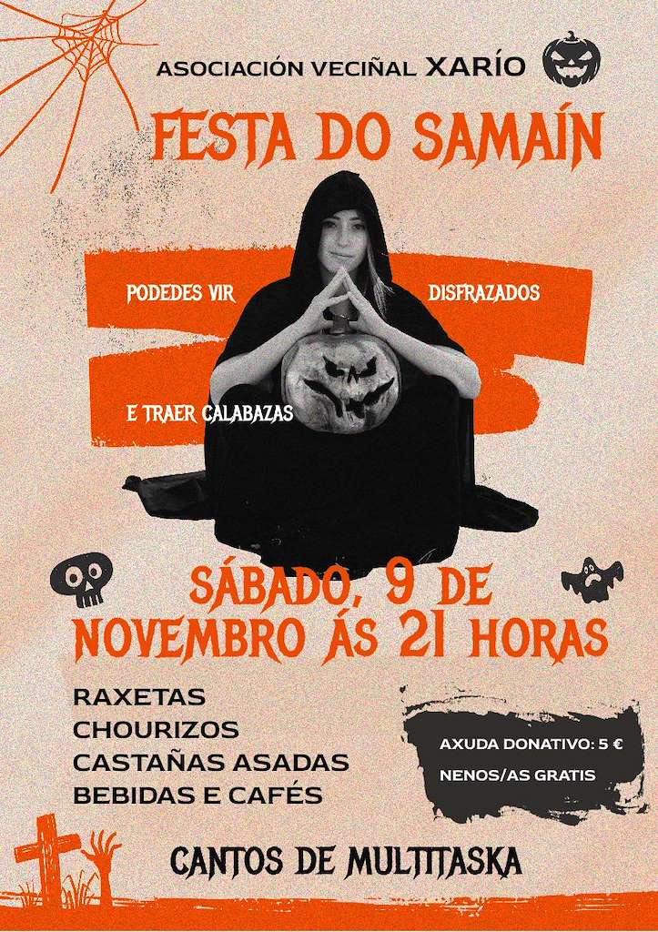 Samaín de Xarío  en Miño