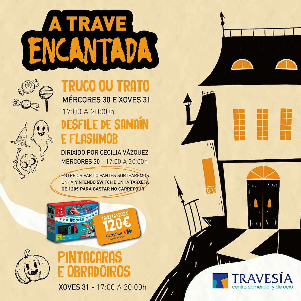 Samaín del Centro Comercial Travesía en Vigo