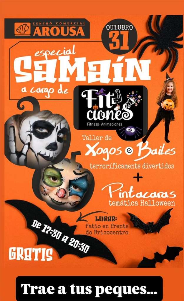 Samaín do Centro Comercial Arousa en Vilagarcía de Arousa