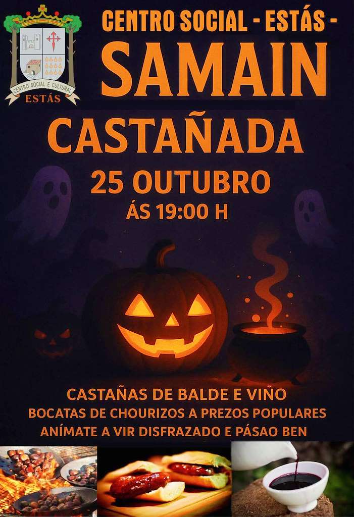 Samaín e Castañada de Estás (2025) en Tomiño