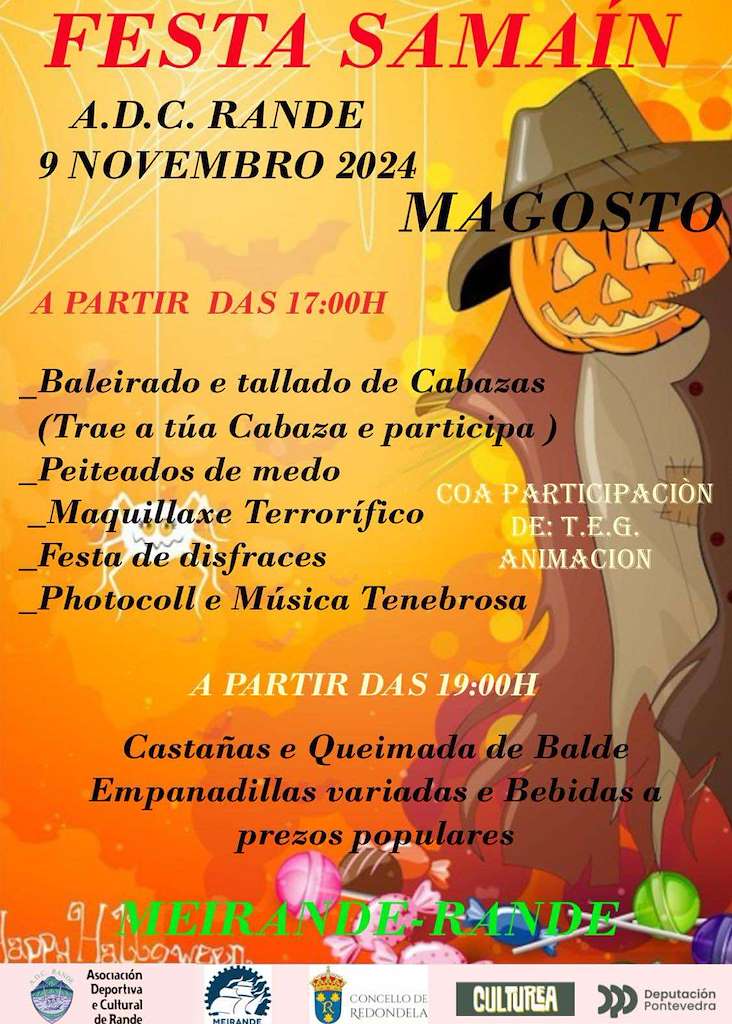 Samaín e Magosto de Meirande en Redondela