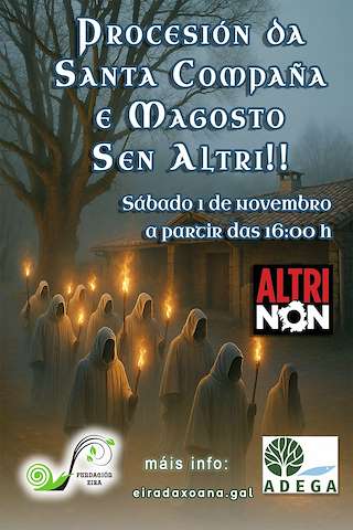 Fechas, información, programa, cartel, imágenes, mapa y ubicación de Samaín e Magosto Sen Altri (2025)  en  Agolada