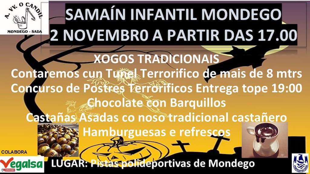 Samain Infantil de Mondego en Sada