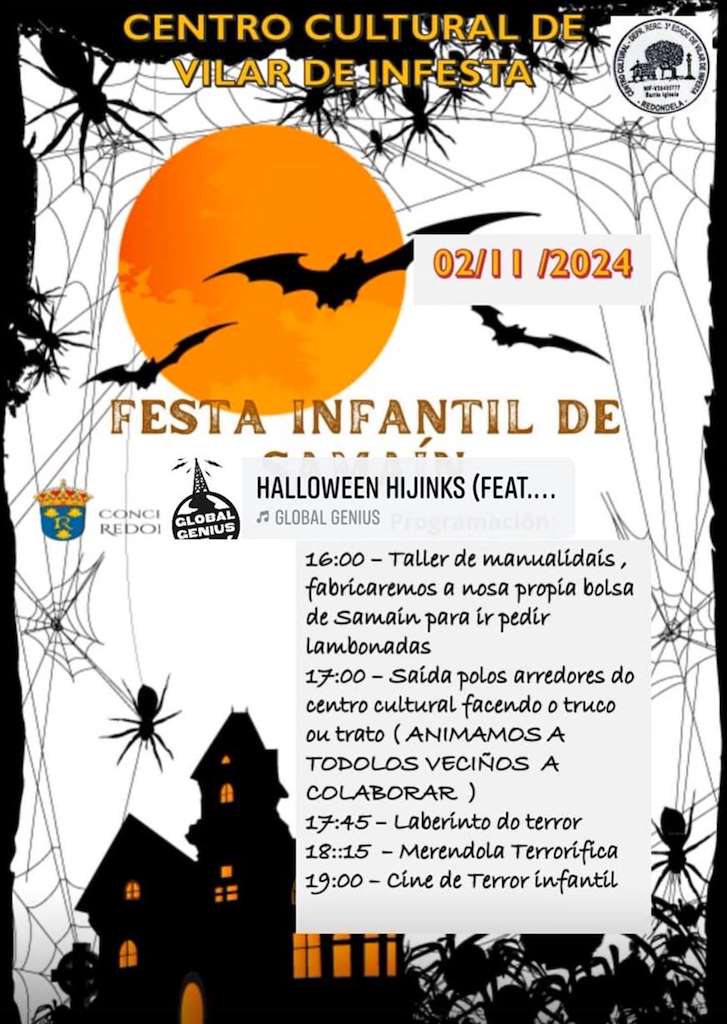 Samaín Infantil de Vilar de Infesta en Redondela