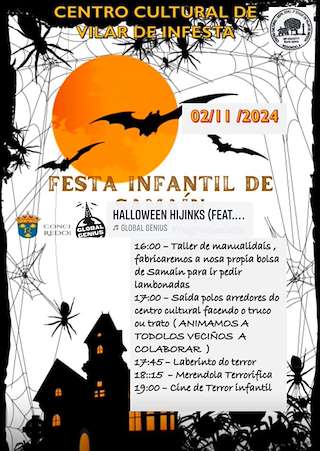 Fechas, información, programa, cartel, imágenes, mapa y ubicación de Samaín Infantil de Vilar de Infesta  en  Redondela