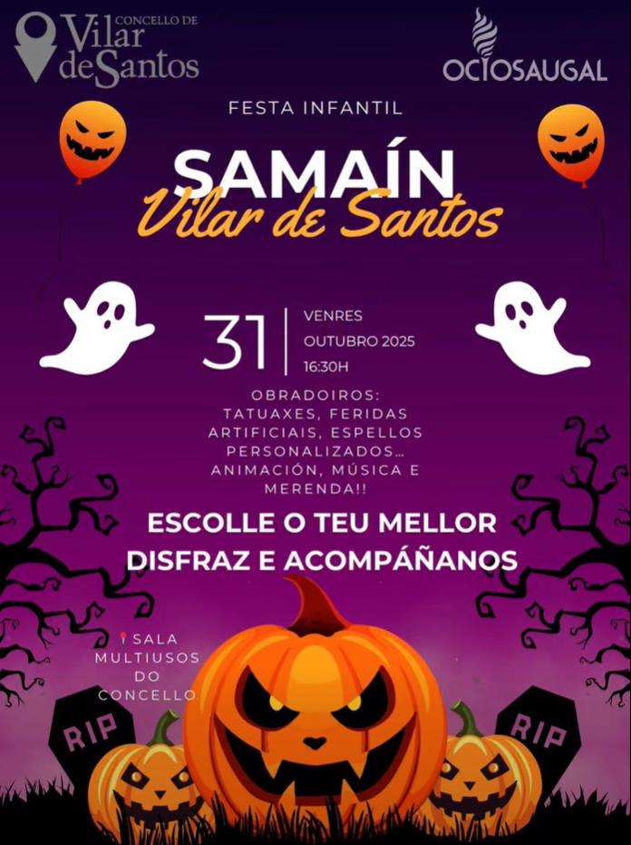Samaín Infantil (2026) en Vilar de Santos