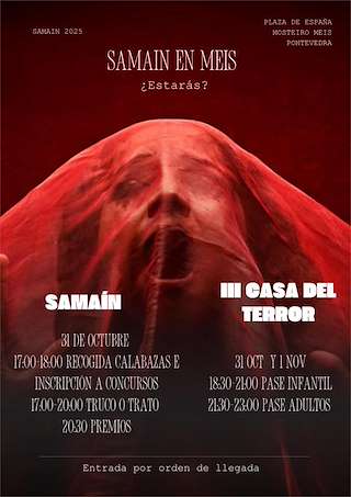 Fechas, información, programa, cartel, imágenes, mapa y ubicación de Samaín  (2025)  en  Meis