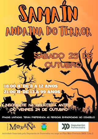 Fechas, información, programa, cartel, imágenes, mapa y ubicación de Samaín  en  Moraña