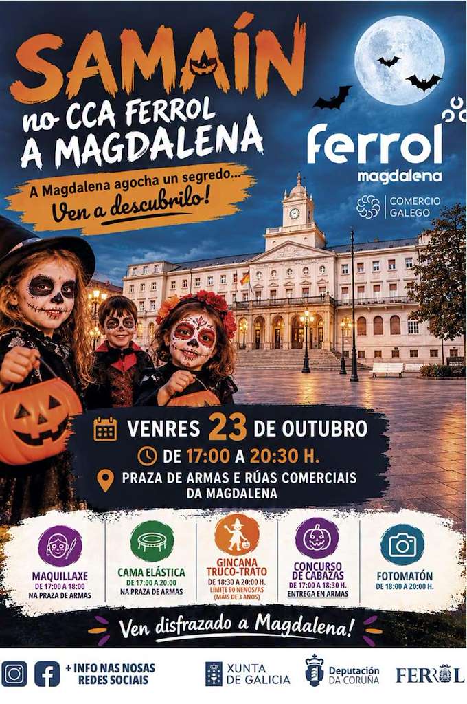 Samaín no CCA A Magdalena (2026) en Ferrol