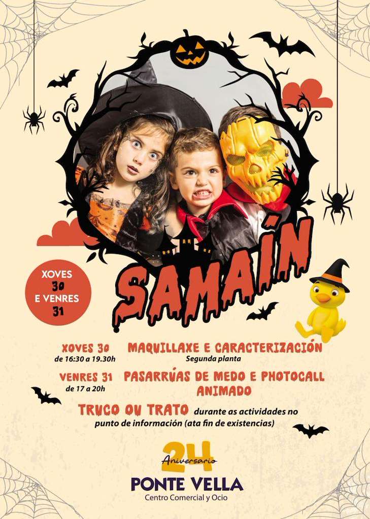 Samaín no Centro Comercial Ponte Vella (2025) en Ourense