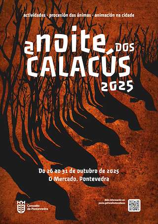 Fechas, información, programa, cartel, imágenes, mapa y ubicación de Samaín - Noite dos Calacús (2025)  en  Pontevedra