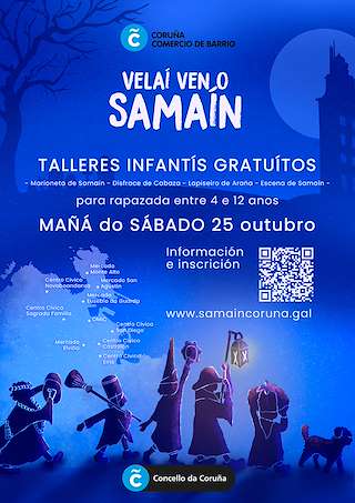 Fechas, información, programa, cartel, imágenes, mapa y ubicación de Samaín nos Centros Cívicos (2025)  en  A Coruña