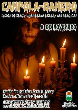 Fechas, información, programa, cartel, imágenes, mapa y ubicación de Samaín  en  O Campo Lameiro