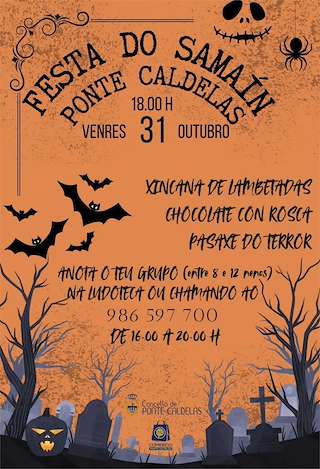 Fechas, información, programa, cartel, imágenes, mapa y ubicación de Samaín (2025)  en  Ponte Caldelas