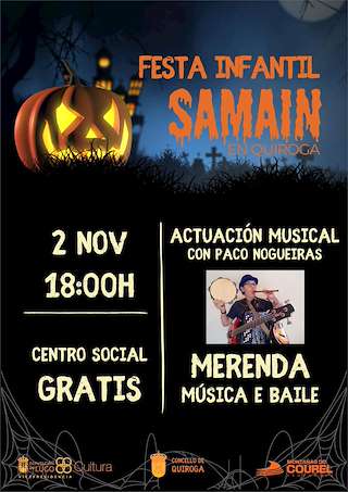 Fechas, información, programa, cartel, imágenes, mapa y ubicación de Samaín  (2025)  en  Quiroga