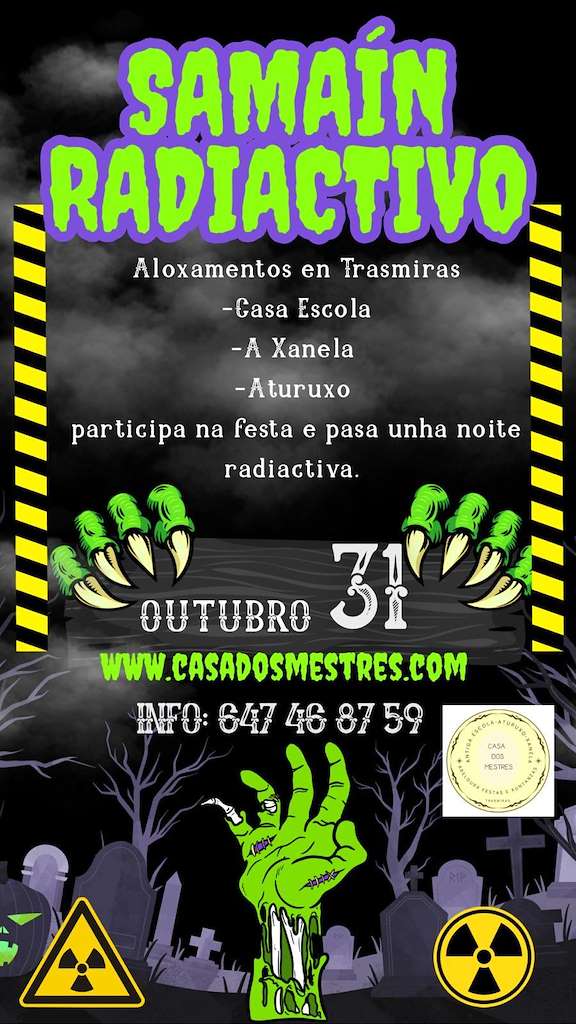 Samaín Radioactivo da Casa dos Mestres en Trasmirás