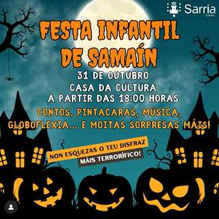 Fechas, información, programa, cartel, imágenes, mapa y ubicación de Samaín (2025)  en  Sarria