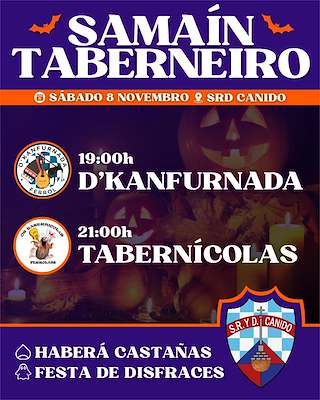 Fechas, información, programa, cartel, imágenes, mapa y ubicación de Samaín Taberneiro (2025)  en  Ferrol