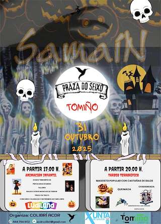 Fechas, información, programa, cartel, imágenes, mapa y ubicación de Samaín (2025)  en  Tomiño