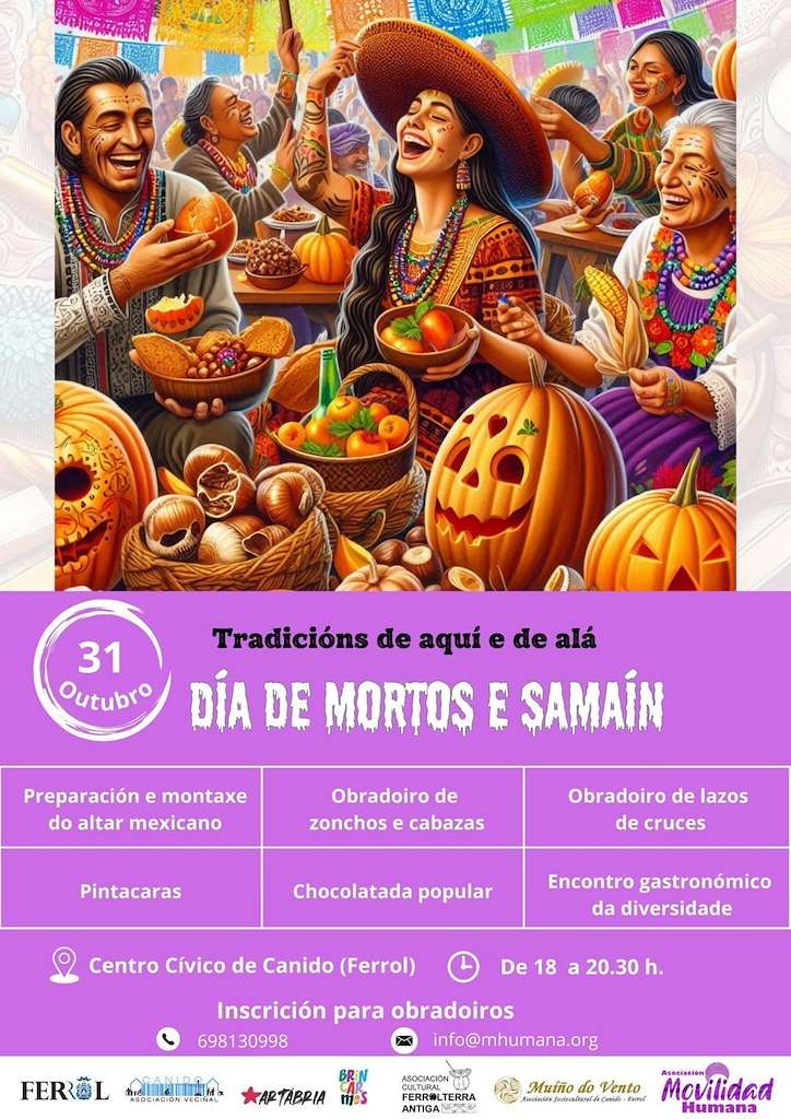 Samaín y Día de Muertos de Canido en Ferrol