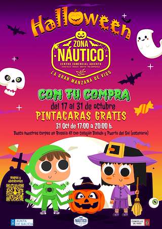 Fechas, información, programa, cartel, imágenes, mapa y ubicación de Samaín Zona Náutico (2025)  en  Vigo