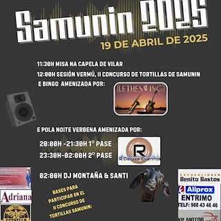 Fechas, información, programa, cartel, imágenes, mapa y ubicación de Samunin   en  Entrimo