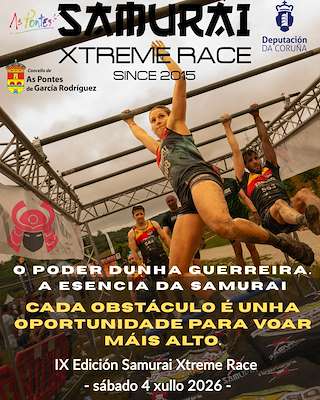 Fechas, información, programa, cartel, imágenes, mapa y ubicación de IX Samurai Xtreme Race (2026)  en  As Pontes de García Rodríguez