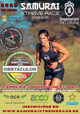 Fechas, información, programa, cartel, imágenes, mapa y ubicación de Samurai Xtreme Race  en  As Pontes de García Rodríguez
