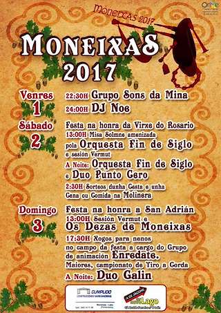 San Adrián e Virxe do Rosario de Moneixas (2026) en Lalín