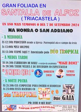 San Adriano de Santalla de Alfoz (2026) en Triacastela
