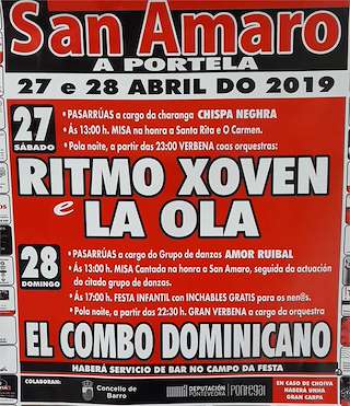 San Amaro da Portela en Barro