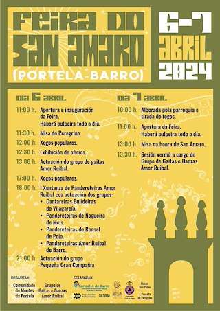 San Amaro da Portela en Barro