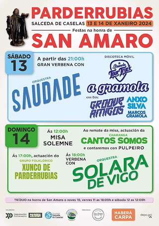 San Amaro de Parderrubias (2026) en Salceda de Caselas