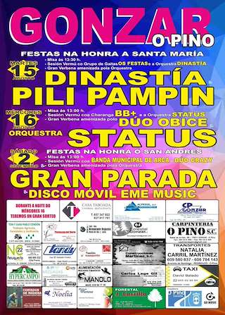 San Andrés de Gonzar en O Pino