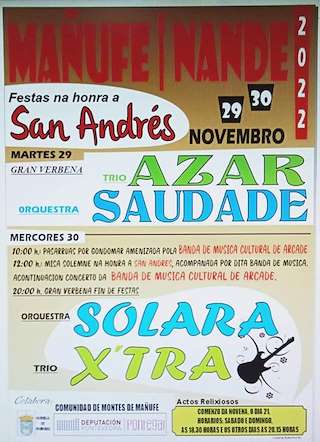 San Andrés de Mañufe en Gondomar