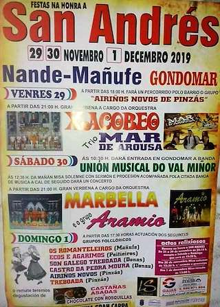 San Andrés de Mañufe en Gondomar